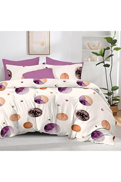 TextiLici 6-piece TextiLici bed linen, finet, purple planets
