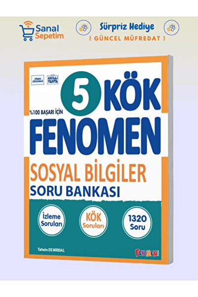 Fenomen Yayıncılık Fenomen 5. Sınıf Kök Sosyal Bilgiler Soru Bankası
