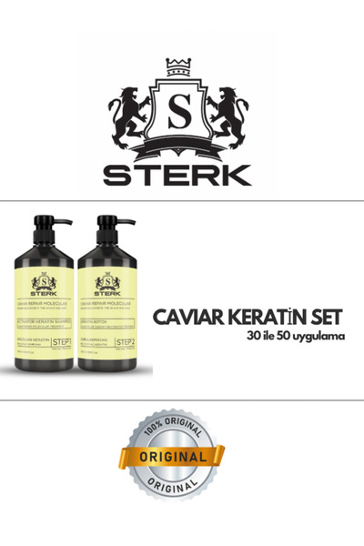 Caviar Keratin Saç Bakım – Onarıcı, Besleyici ve Sakinleştirici Etki