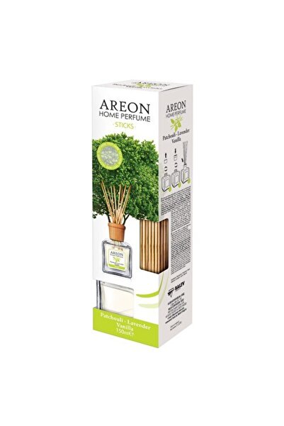 Areon Air Freshener Sticks Home Perfume, 150 ml, Patchouli Lavender Vanilla