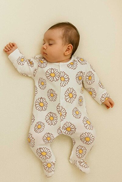 Bilge Trend ثوب فضفاض للفتيات الصغيرات مصنوع من القطن الممشط بنسبة 100%