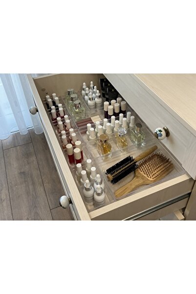 UNIQUE ME Set of 14 Drawer Interior Closet Organizer Crystal