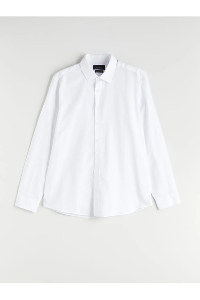 LC Waikiki Чоловічий гольф з попліну з довгим рукавом Regular Fit