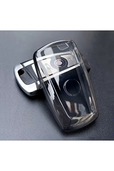 AYCANSTORE Husă pentru telecomandă pentru chei BMW, transparentă, închisă la ...