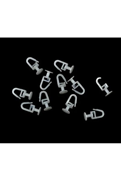 Royalty BUTON PENTRU PERDELE CU FIXARE, RULOU PENTRU PERDELE, 100 BUCĂȚI