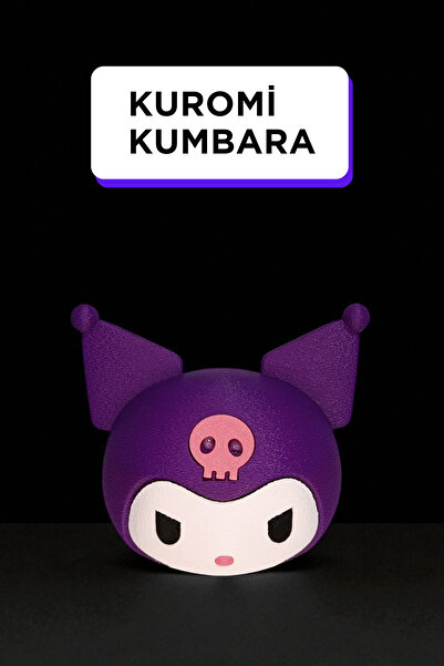 Genç 3D Kuromi Kumbara | Sevimli Tasarım | Şık ve Eğlenceli | Çocuk ve Yetişk...