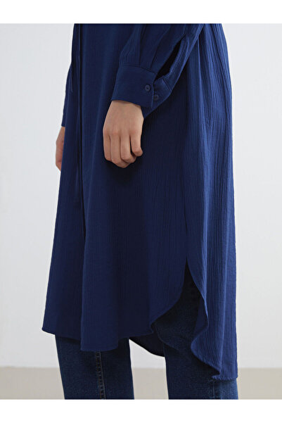 LC Waikiki Yeni Sezon Dokulu Oversize Kadın Gömlek Tunik