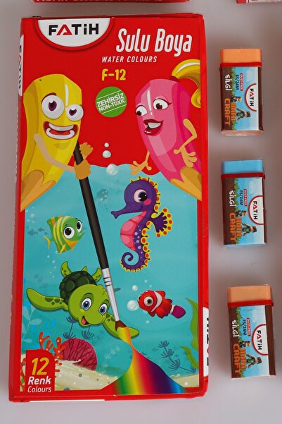 Fatih DEKOMUS İLE ORJINAL PREMIUM 64 PARÇA FULL BOYAMA SETİ