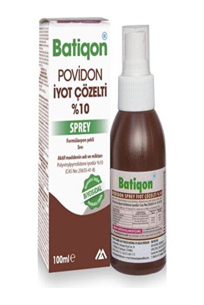 cgp medikal Baticonol sprey 1 adet 100ml
