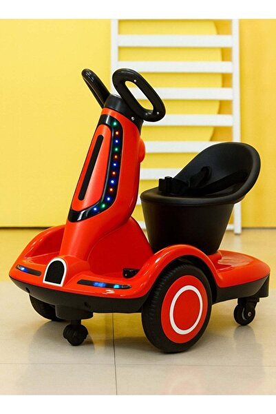 F.A.M.S Kids Electric Ride-On Car with Remote Control – Comfortable Seat, Colorful LED Lights, Stories & M