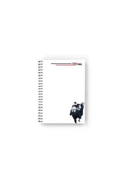 nihonwosekai 2 Pcs Tokyo Ghoul Anime A5 Size Spiral Notebook 50 Sheets
