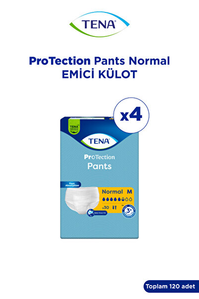 TENA Pants Emici Külot Hasta Bezi Medıum 30’lu 4 Paket 120adet