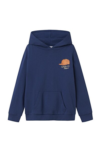 Name it NKMNOPAL LS NREG SWEAT WH BRU.