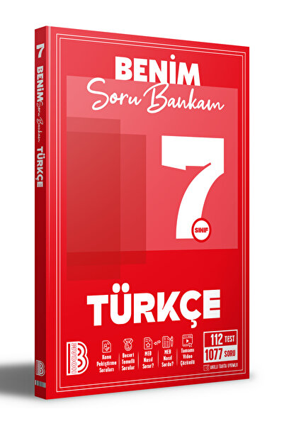 Benim Hocam Yayınları 7. Sınıf Türkçe Benim Soru Bankam / Kolektif / Benim Ho...