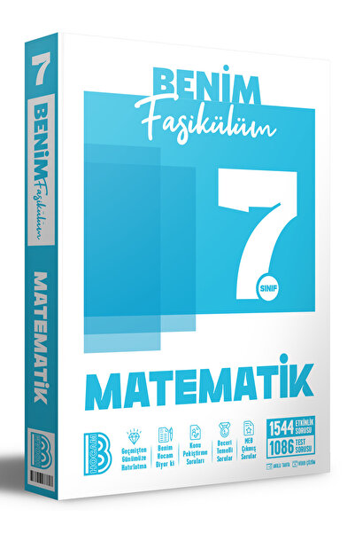 Benim Hocam Yayınları 7. Sınıf Matematik Benim Fasikülüm / Kolektif / Benim H...