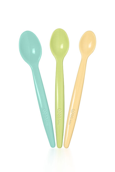 Wee Baby طقم ملاعق طعام للرجال مكون من 3 قطع