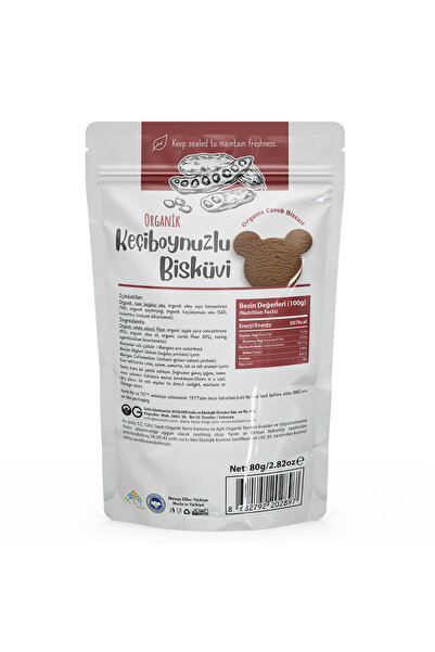OG natural Organik Keçiboynuzlu Bisküvi 80 gr