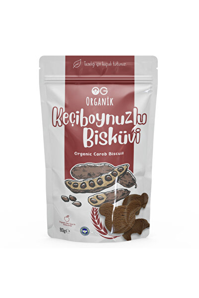 OG natural Organik Keçiboynuzlu Bisküvi 80 gr