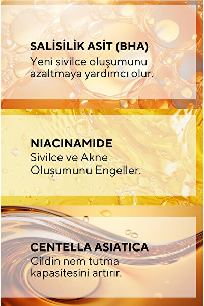 The Ceel Yağlı ve Akneye Eğilimli Ciltler İçin Salisilik Asitli Tonik Niacinamide, Green Tea 200 ML