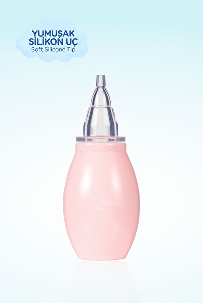 Wee Baby Silikon Burun Aspiratörü Pembe