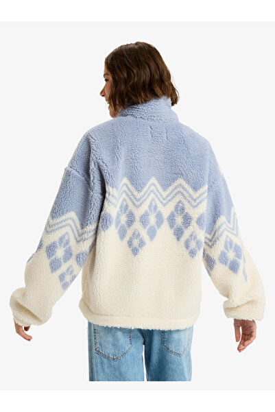 Roxy Mountain Story – Regular-Fleece mit halbem Reißverschluss für Damen