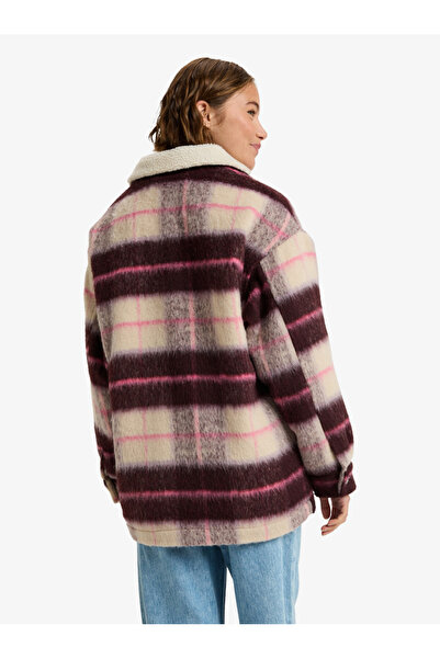 Roxy Időjárás - Kockás ing stílusú női kabát