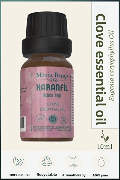 Minia Bahçe Bitki ve Sanat Atölyesi زيت القرنفل العطري النقي 100% - 10 مل