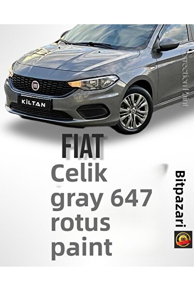 Flea Market طلاء فيات فيورينو 647 باللون الرمادي الصلب المتوافق مع طلاء الحجر...