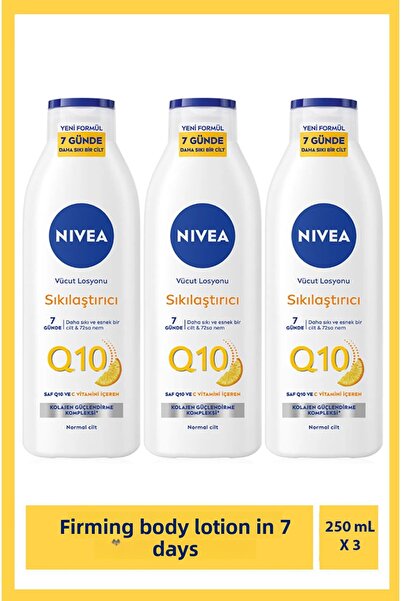 NIVEA Q10 Firming Body Lotion in 7 Days 250ml, Vitamin C, Moisturizing, Flexi...