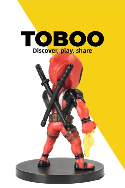 shop Deadpool Mini Figure – Yellow Rubber Duck Accessory