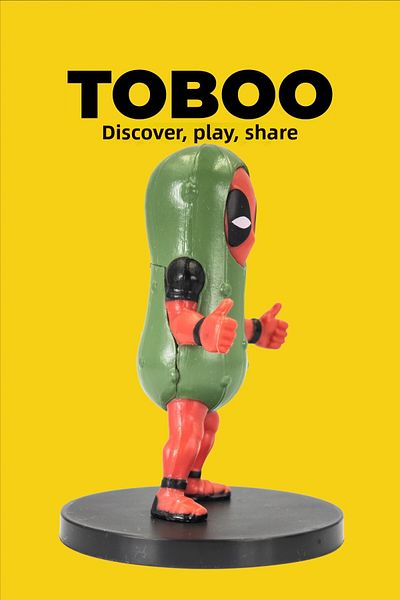 shop Deadpool Mini Figure – Humorous Design in Pickle Costume