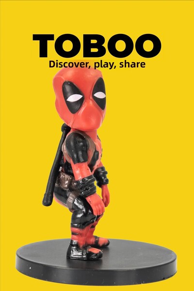 shop Deadpool Mini Figure – Classic Posture Collectible Model