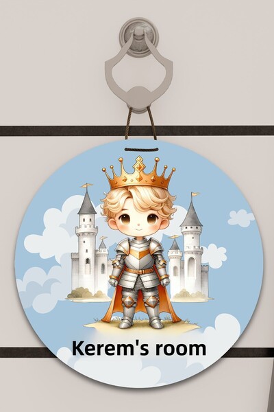 Dormot Model de imprimare digitală din lemn pentru cameră pentru copii, cameră pentru bebeluși, ornament pentru ușă, ornament pentru perete