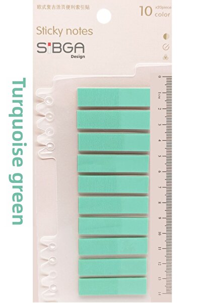 sibga tasarım Post-it colorat verde turcoaz transparent Post-it Post It. Semn de carte Semn de carte Postit Sticker Hârtie de notițe