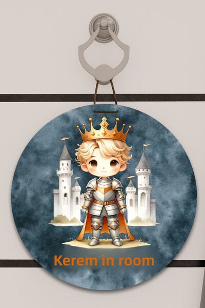 Dormot Model de imprimare digitală din lemn pentru cameră pentru copii, cameră pentru bebeluși, ornament pentru ușă, ornament pentru perete