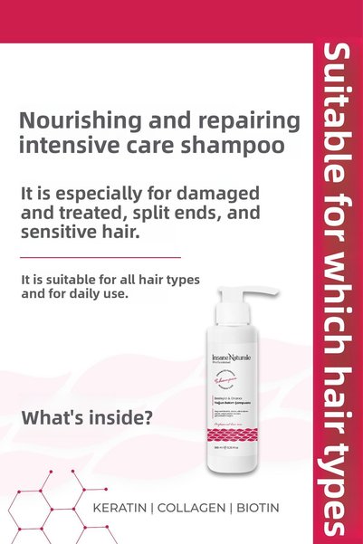 Insane Naturale Nourishing & Repairing Intensive Care Shampoo 100 ml