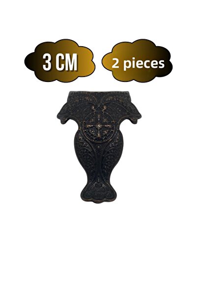 DSYapıAksesuar Picioare metalice de lux pentru mobilier și cutie cadou (3CM) ...