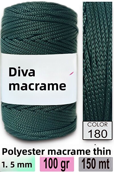 Diva İplik Diva Macrame String 180 Duck Head