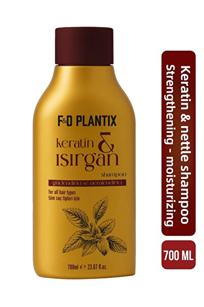 F&D Plantix Nettle & Keratin Plant Extract Shampoo 700 ml