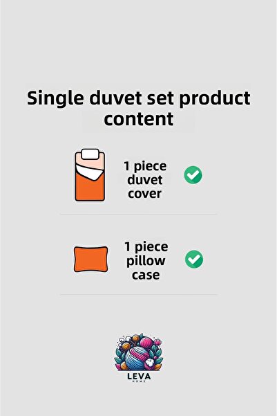 Home Modern Striped Patterned 3D Digital Printed Single Bed Sheetless Young Boy's Duvet Cover Set