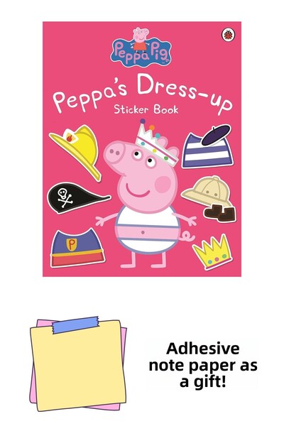 Bloomsbury Peppa Pig: Peppa Dress-Up Sticker Book + Adhesive Note Paper
