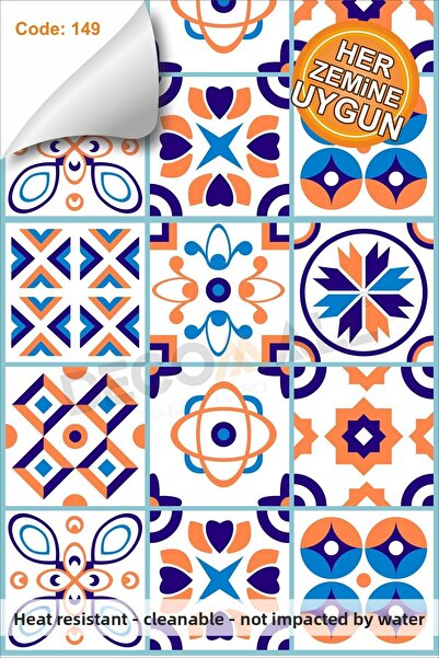 DECOMALL Rezistent la apă 100 x 100 cm Bucătărie Baie Pardoseală Marmură Mobi...