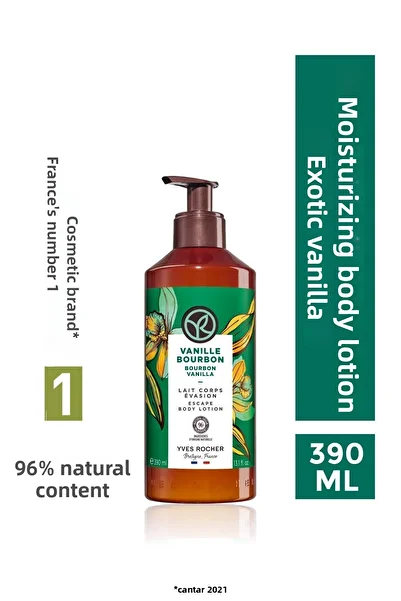 Yves Rocher Moisturizing Body Lotion - Exotic Vanilla - 390ml-40419