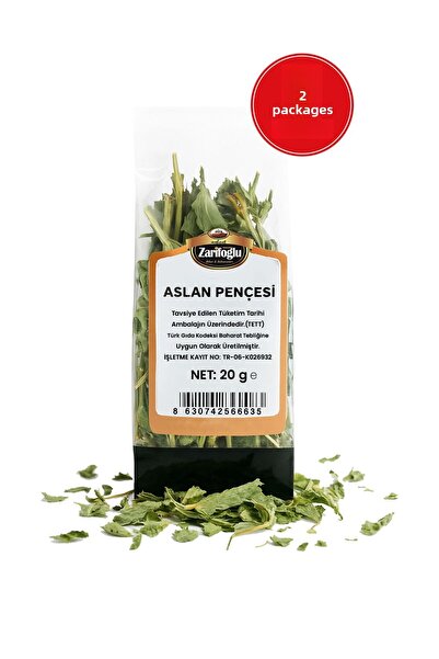 Zarifoğlu نباتات عشبة مخلب الأسد 2 × 20 جم