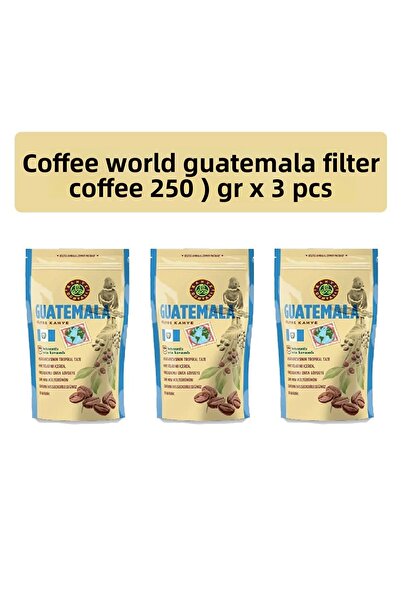 Kahve Dünyası قهوة دنيا غواتيمالا المفلترة 250 جرام × 3 قطع