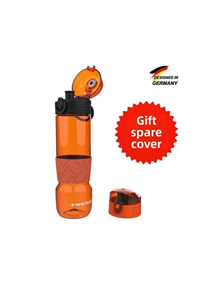 zweikell Lento Switch Orange Bpa Free 650 ml Tritan Water Bottle