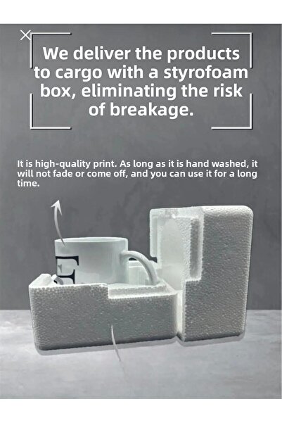 Evion Design Labubu Printed 3D Design Porcelain Mug / Labubu