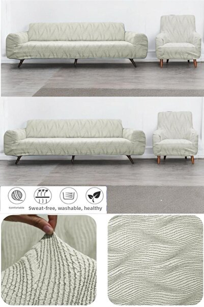 seltenet Stretch Elastic 3311 Flexible Washable Jacquard Sofa Cover Set Sofa Cover Sofa Cover