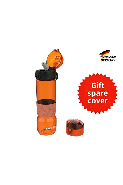 zweikell Targo Switch Orange Bpa Free 650 ml Tritan Water Bottle