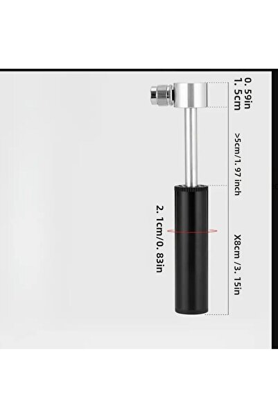 ORGANICYOU Sangai Jiecu Mini Air Pump, High Pressure Bicycle and Basketball Portable